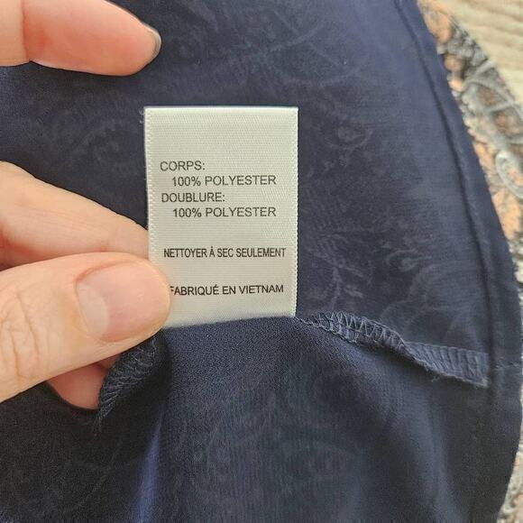 Urban‎ Outfitters BDG Buffalo Plaid Blue Flannel Button Down Top Size Medium - Picture 6 of 6